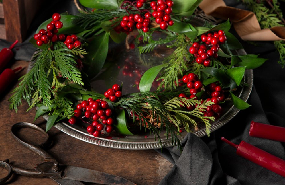 KERAMICKÁ DIELŇA PRE DETI A RODIČOV / Adventný veniec