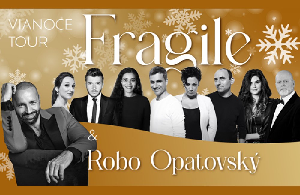 VIANOČNÝ KONCERT FRAGILE & ROBO OPATOVSKÝ