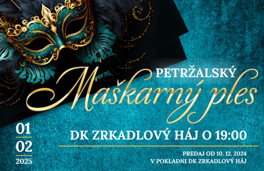 XXIII. PETRŽALSKÝ MAŠKARNÝ PLES